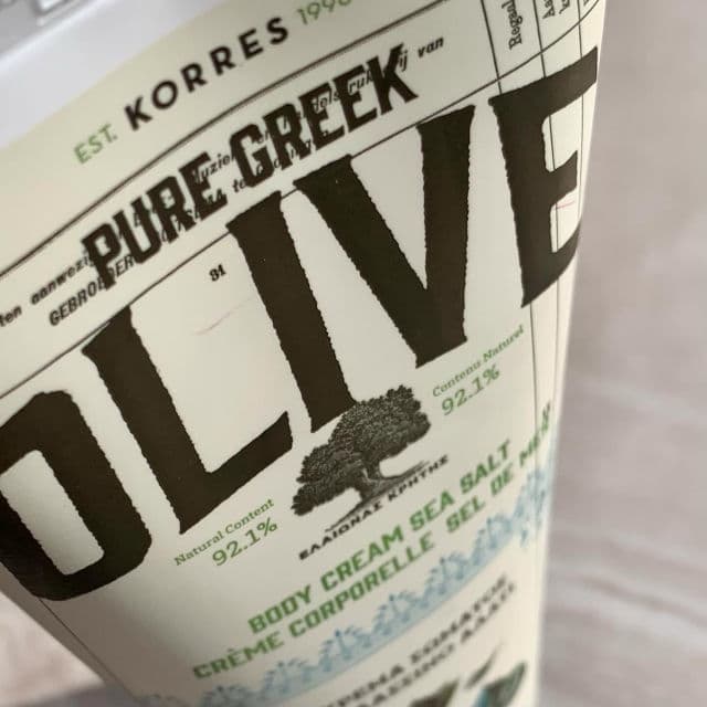 Korres Pure Greek Olive Body Cream review photo by BoxyLady