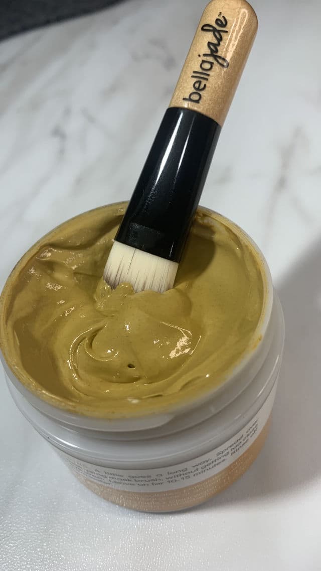 Bella Jade Botanicals Turmeric Clay Mask review photo by BoxyLady