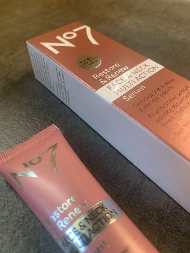 No7 Restore & Renew Face & Neck Multi-Action Serum review photo by BoxyLady