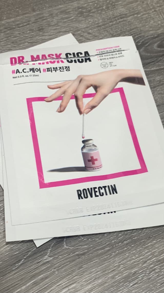 Rovectin Dr. Mask Cica review photo by BoxyLady