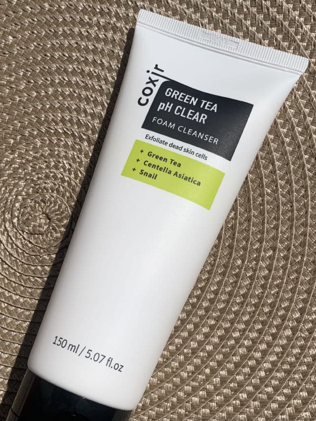 Coxir Green Tea PH Clear Foam Cleanser review photo by BoxyLady