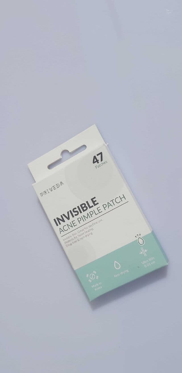 PRIVEDA Spot Clearing Acne Pimple Patch review photo by demiskincare