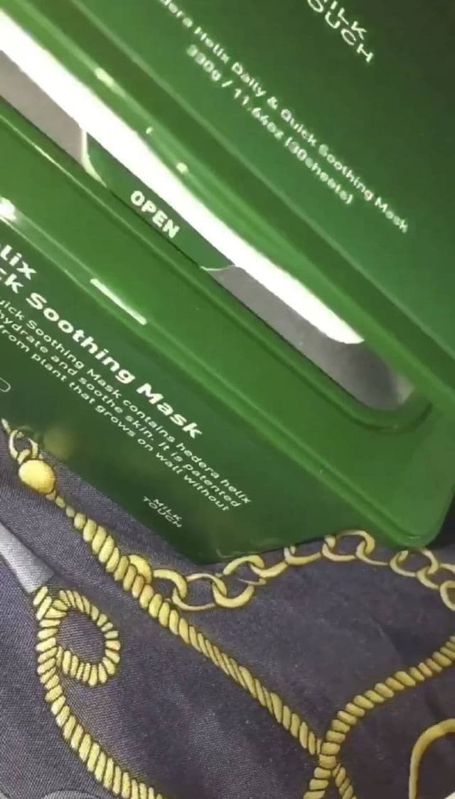 Milk Touch Hedera Helix Daily & Quick Soothing Mask review photo by cherryskins