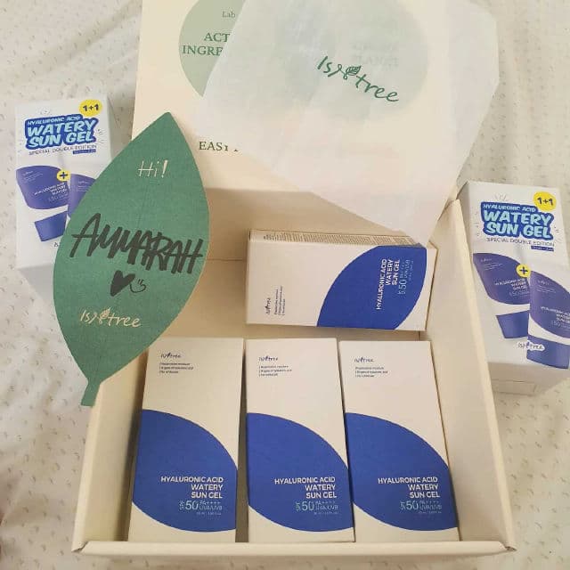 Hyaluronic Acid Watery Sun Gel SPF50+ PA++++ product review