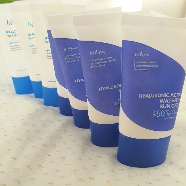 Hyaluronic Acid Watery Sun Gel SPF50+ PA++++ product review