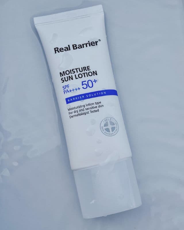 Real Barrier Moisture Sun Lotion SPF50+ PA++++  review photo by rawreviewsca