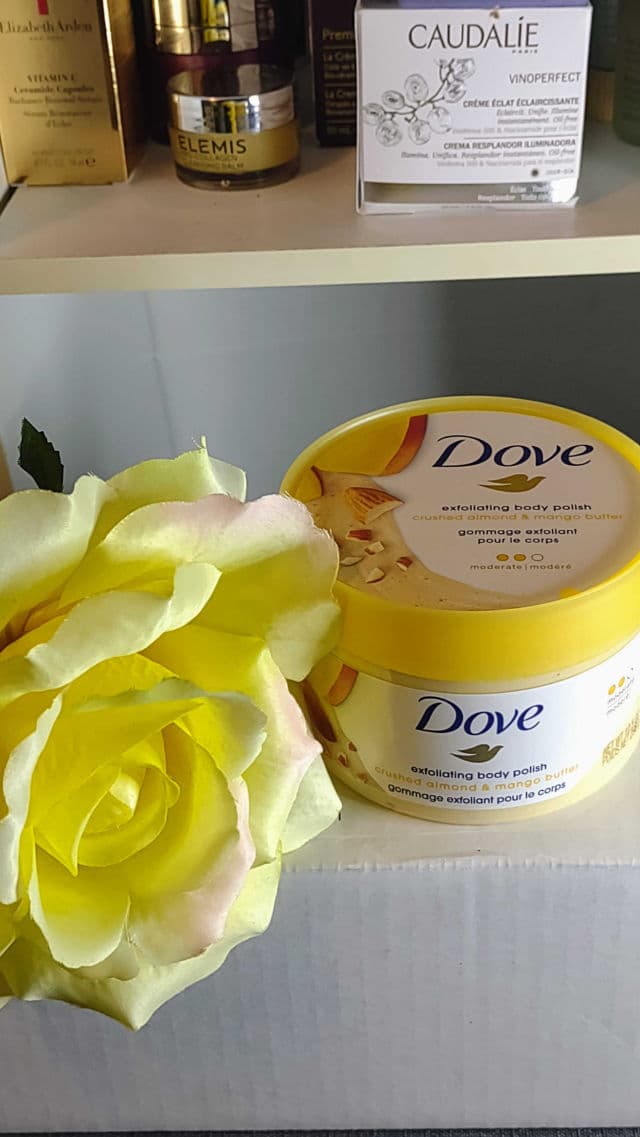 Dove Exfoliating Body Polish Crushed Almond & Mango Butter review photo by muadiva1014