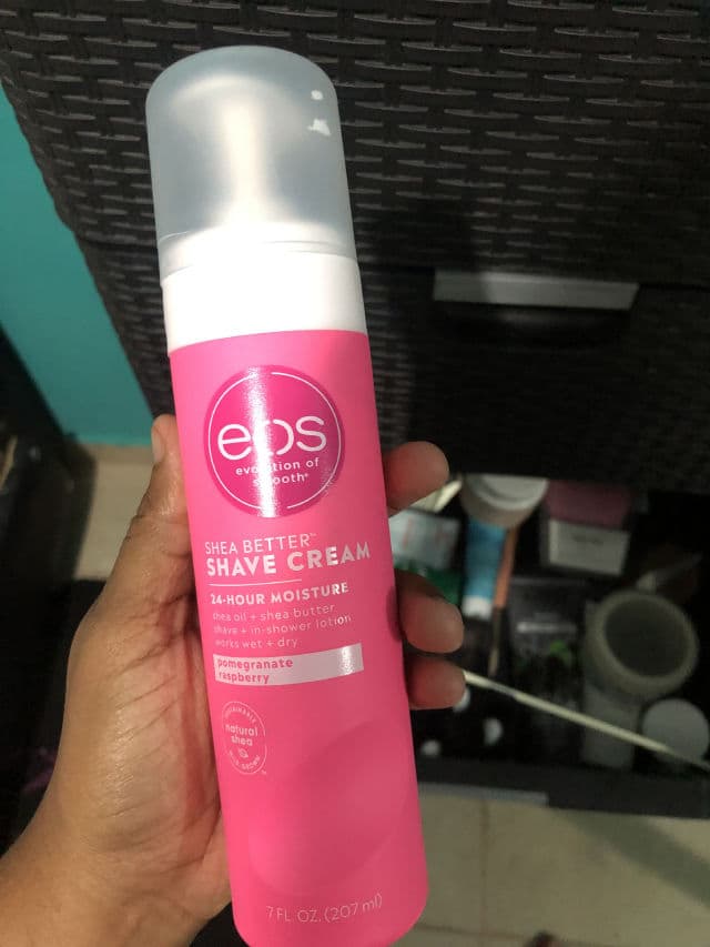 Eos Shea Better Shave Cream - Pomegranate Raspberry review photo by less08