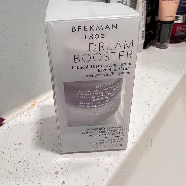 Beekman 1802 Dream Booster Bakuchiol Beta-Retinol Better Aging Serum review photo by Pickyjeanne