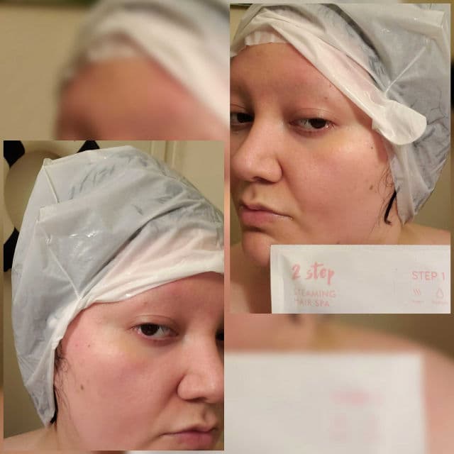 JUNG BEAUTY 2-Step Steaming Hair Spa - Step 1 (Hair Mask) review photo by AlottaxReviews