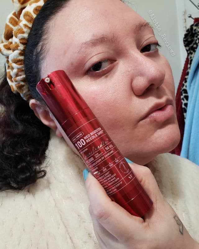 VT COSMETICS Red Booster Reedle Shot 100 review photo by AlottaxReviews