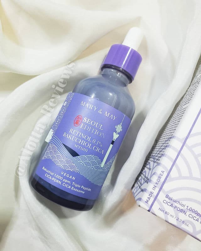 Mary&May Retinol 0.1% Bakuchiol Cica Serum review photo by AlottaxReviews