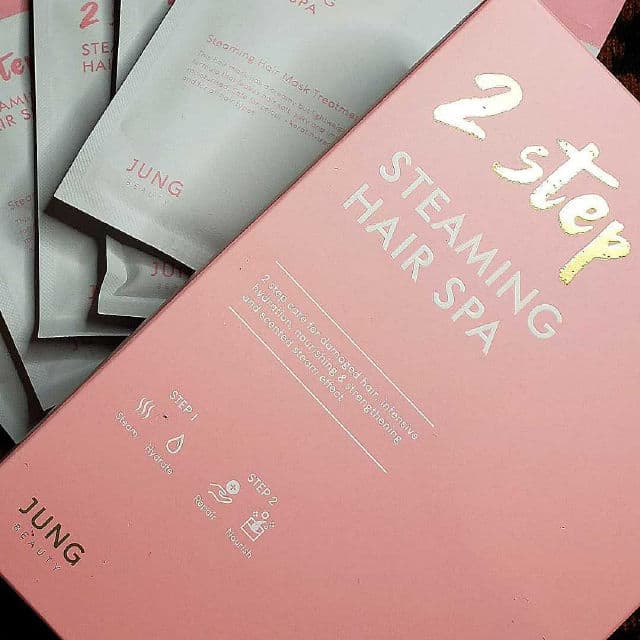 JUNG BEAUTY 2-Step Steaming Hair Spa - Step 1 (Hair Mask) review photo by AlottaxReviews