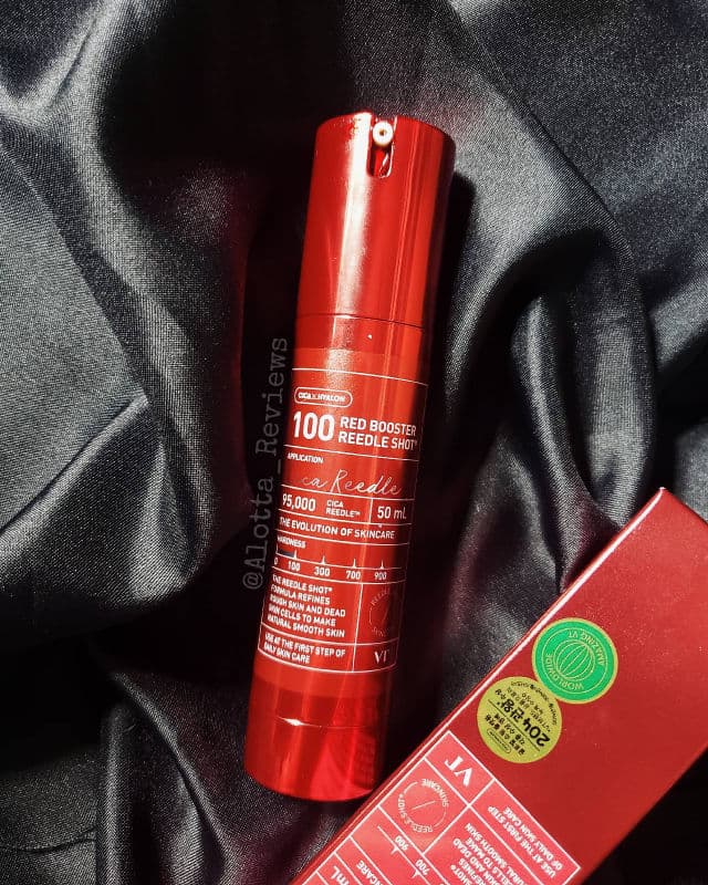 VT COSMETICS Red Booster Reedle Shot 100 review photo by AlottaxReviews