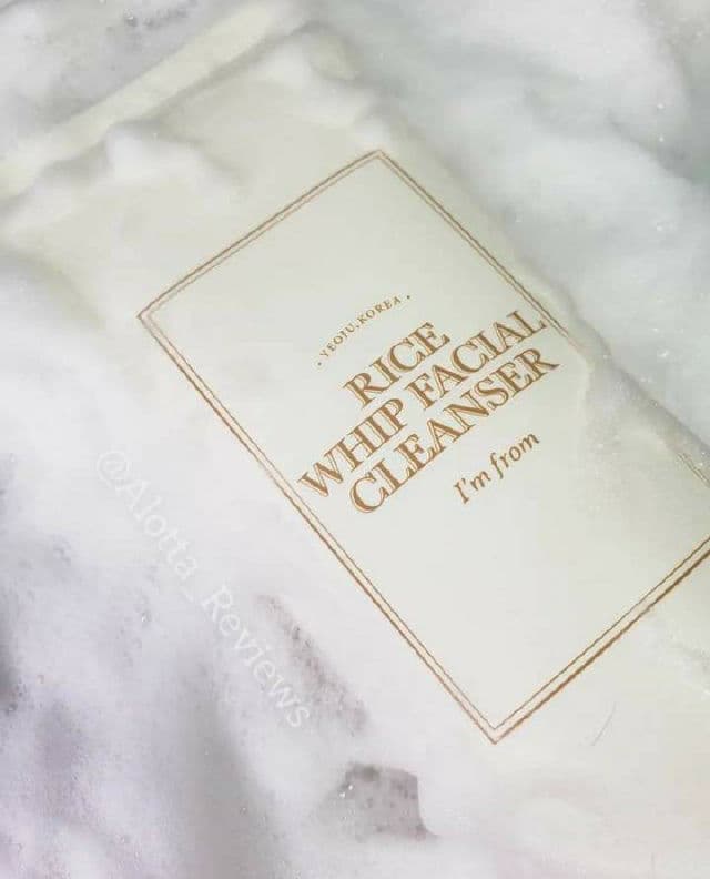 I'M FROM Rice Whip Facial Cleanser review photo by AlottaxReviews