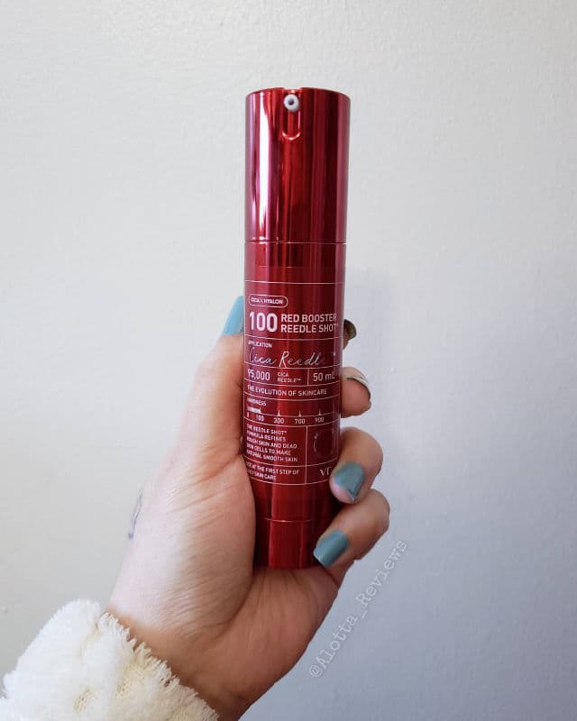 VT COSMETICS Red Booster Reedle Shot 100 review photo by AlottaxReviews