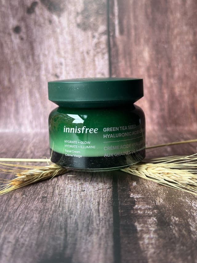 INNISFREE Green Tea Hyaluronic Acid Cream review photo by True