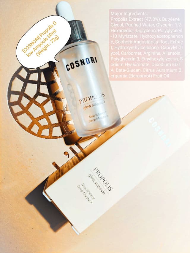 COSNORI Propolis Glow Ampoule review photo by Nabilyos