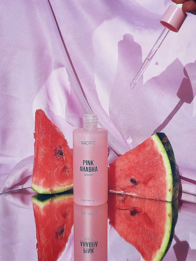Nacific Pink AHA BHA Serum review photo by Nabilyos