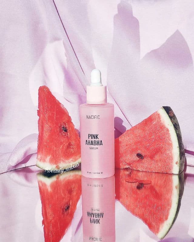 Nacific Pink AHA BHA Serum review photo by Nabilyos