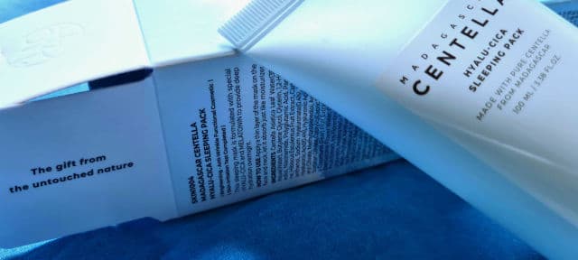 Madagascar Centella Hyalu-Cica Sleeping Pack product review
