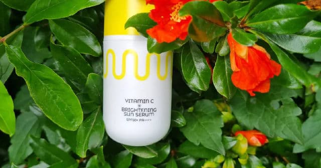 Vitamin C Brightening Sun Serum SPF50+ PA++++  product review