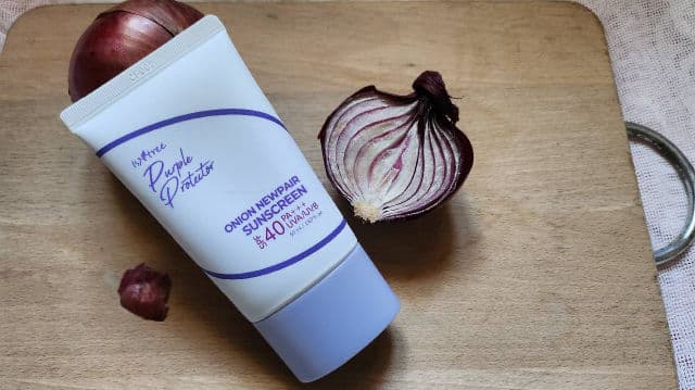 Onion Newpair Suncreen SPF40 PA+++ product review