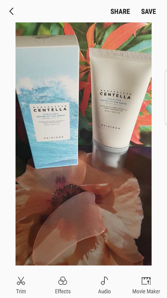 Madagascar Centella Hyalu-Cica Water-Fit Sun Serum SPF50+ PA++++ product review