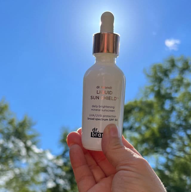 Dr. Brandt Liquid Sun Shield Daily Brightening Mineral Sunscreen SPF 50 review photo by trish304