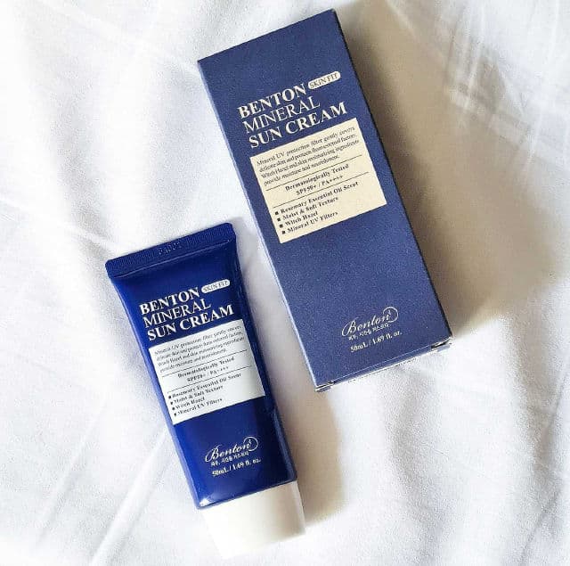 Skin Fit Mineral Sun Cream SPF50/PA++++ product review