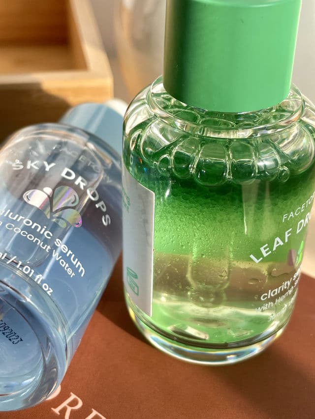 FaceTory Leaf Drops Clarity Serum with Hemp Seed Oil review photo by greasyandglowing
