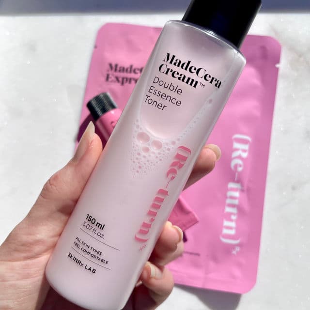 MadeCera Cream Double Essence Toner product review