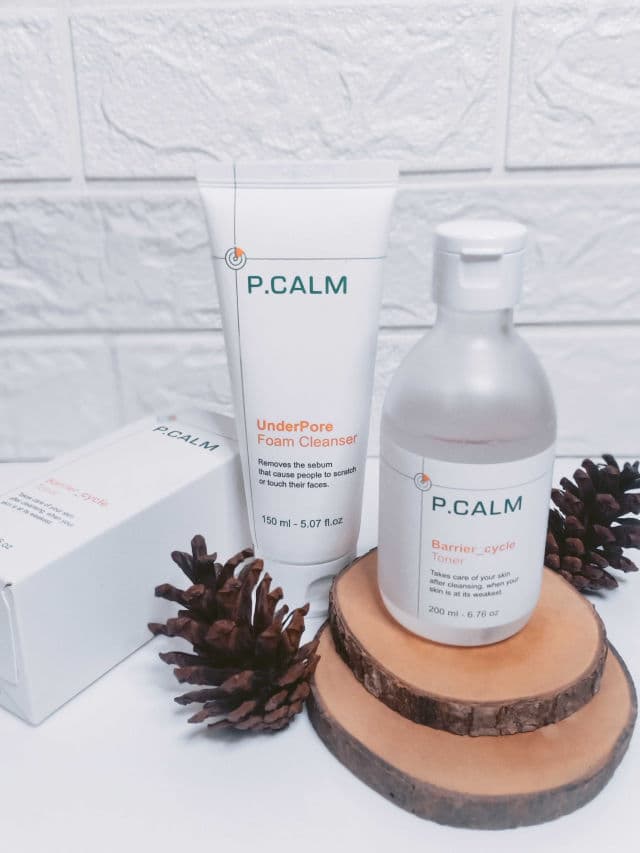 P.CALM Barrier_cycle Toner review photo by Thatglowskin