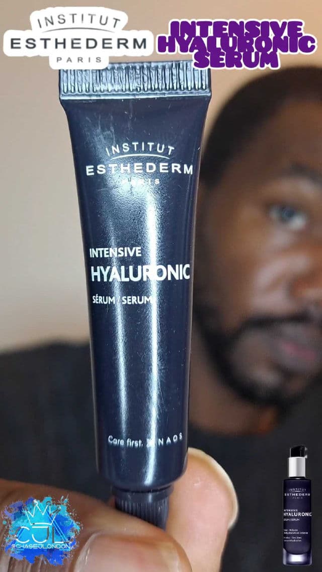 Institut Esthederm Paris Intensive Hyaluronic Serum review photo by CHASEJLONDON