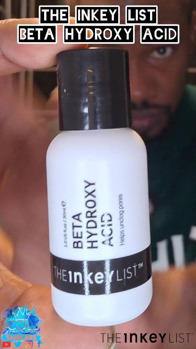 The Inkey List Beta Hydroxy Acid review photo by CHASEJLONDON