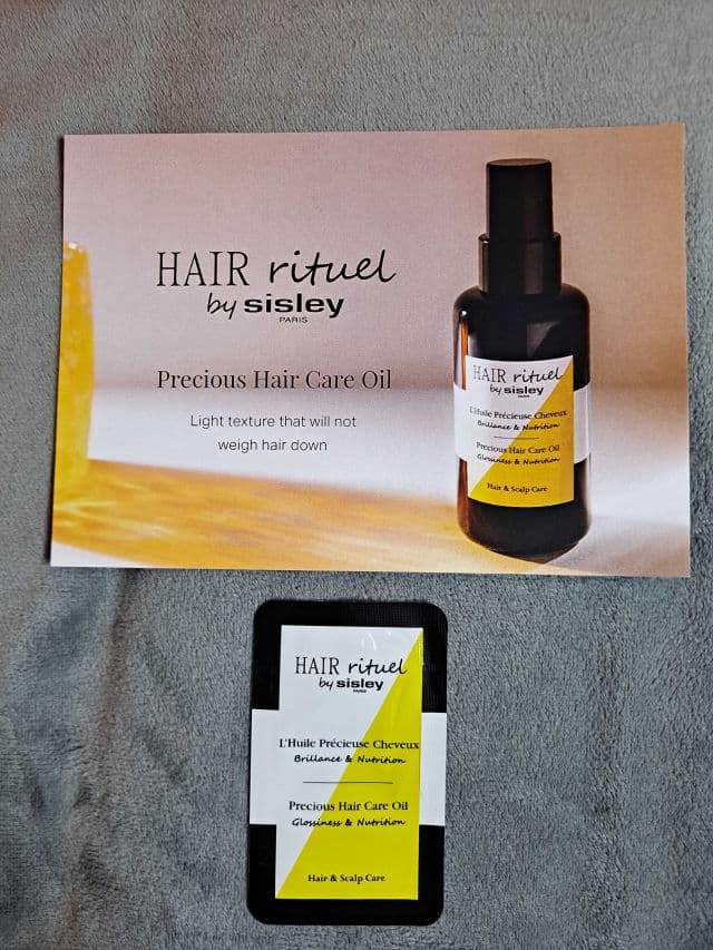 Sisley Paris Hair Rituel by Sisley Precious Hair Care Oil  review photo by CHASEJLONDON