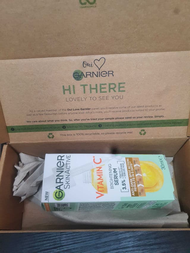 Garnier Light Complete Vitamin C Booster Serum review photo by CHASEJLONDON