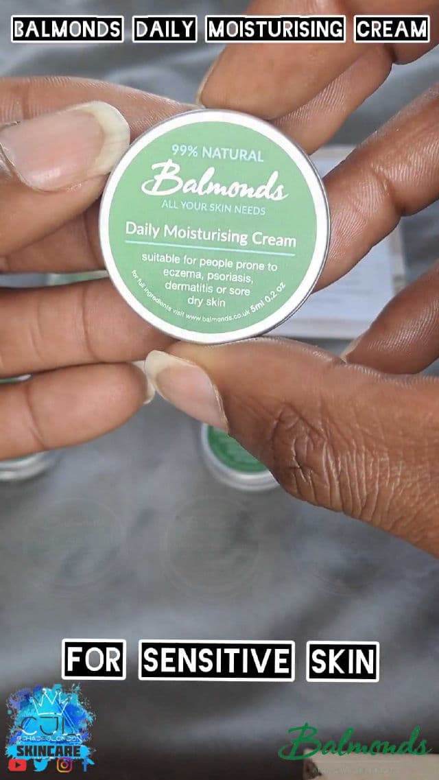 Balmonds Daily Moisturising Cream review photo by CHASEJLONDON