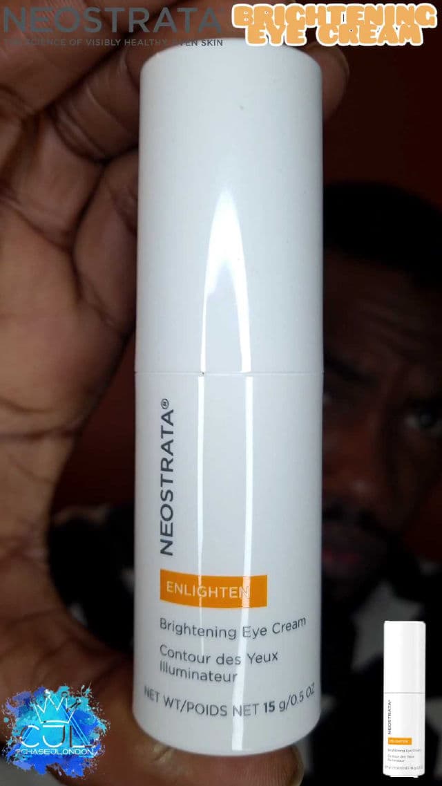 NeoStrata Enlighten Brightening Eye Cream  review photo by CHASEJLONDON