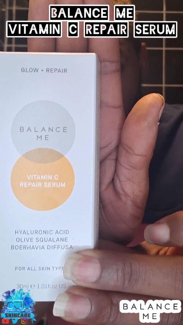 Balance Me Vitamin C Repair Serum review photo by CHASEJLONDON