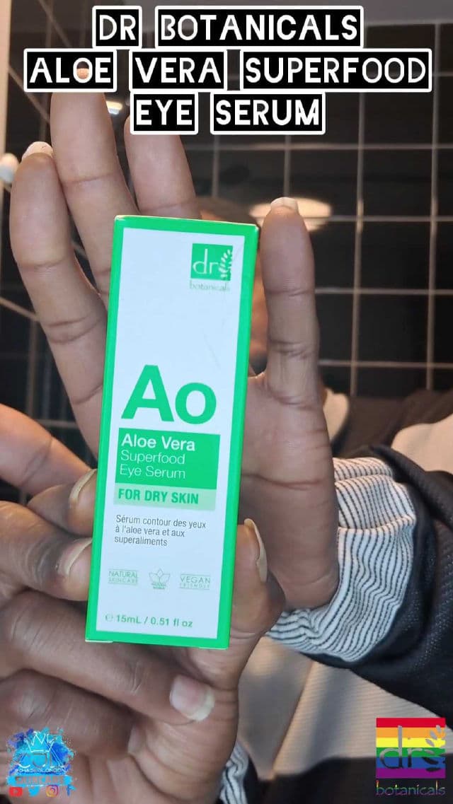 Dr. Botanicals Aloe Vera Superfood Eye Serum review photo by CHASEJLONDON