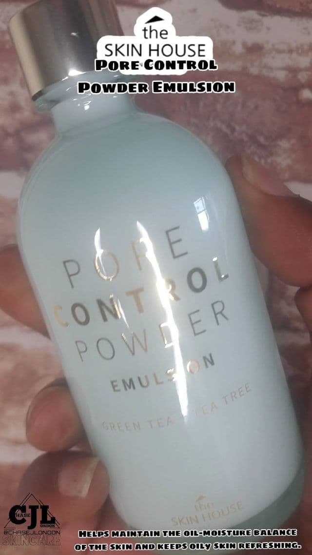 The Skin House Pore Control Powder Emulsion  review photo by CHASEJLONDON