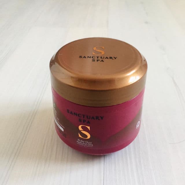 Sanctuary Spa Ruby Oud Natural Oils Coffee Scrub review photo by PickySophia85