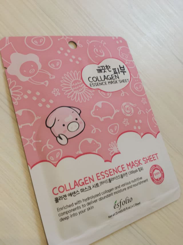 ESFOLIO Pure Skin Collagen Essence Mask Sheet review photo by PickySophia85