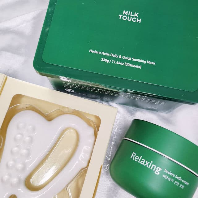 Milk Touch Hedera Helix Daily & Quick Soothing Mask review photo by nini723