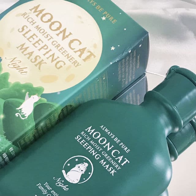 ALWAYS BE PURE Mooncat Sleeping Mask review photo by nini723