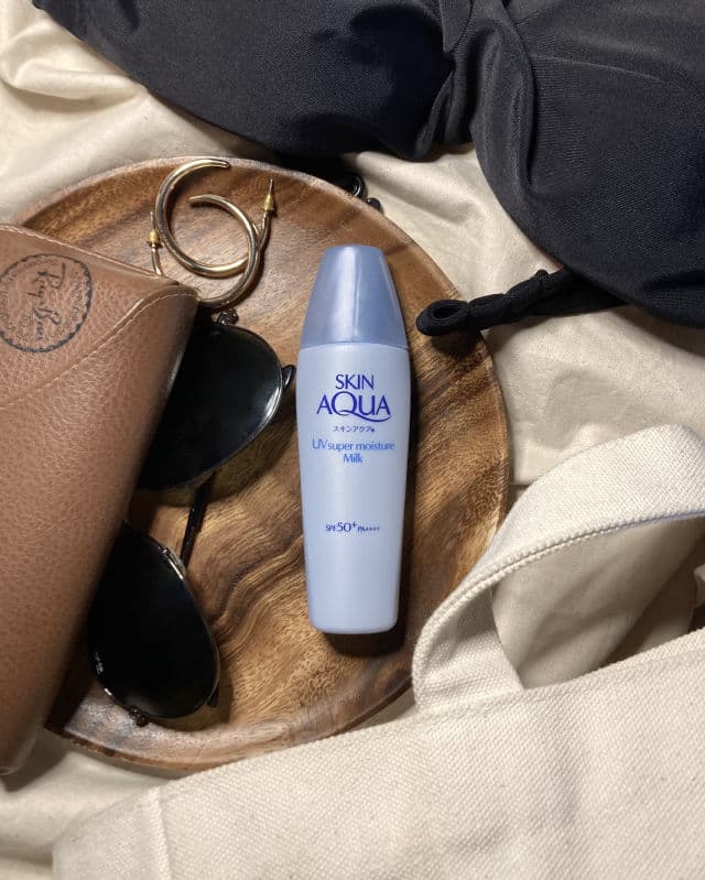 SKIN AQUA UV Super Moisture Milk SPF 50+ PA++++ review photo by skinandchips
