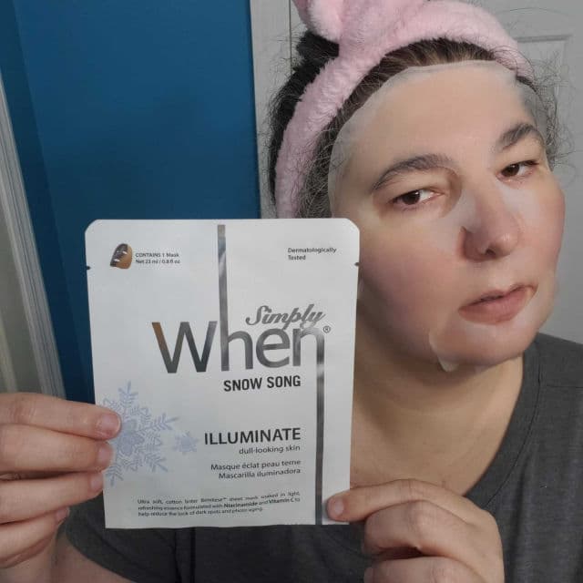 When Snow Song Illuminate Ultra-Soft Cotton Linter Bemliese Sheet Mask review photo by myplussizelife