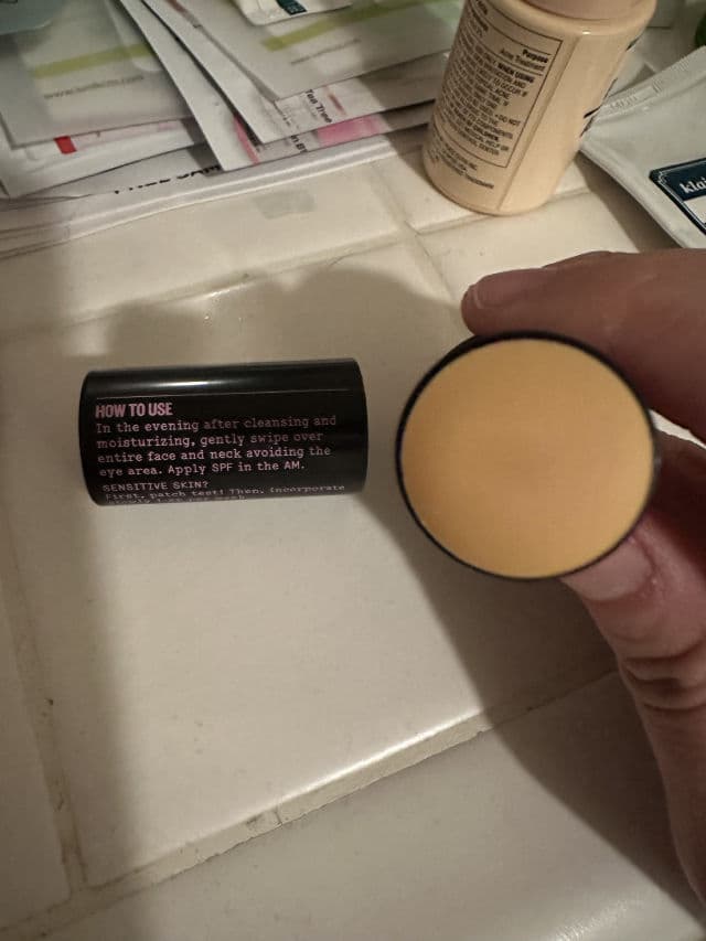 Peace Out Retinol Face Stick review photo by mayjean