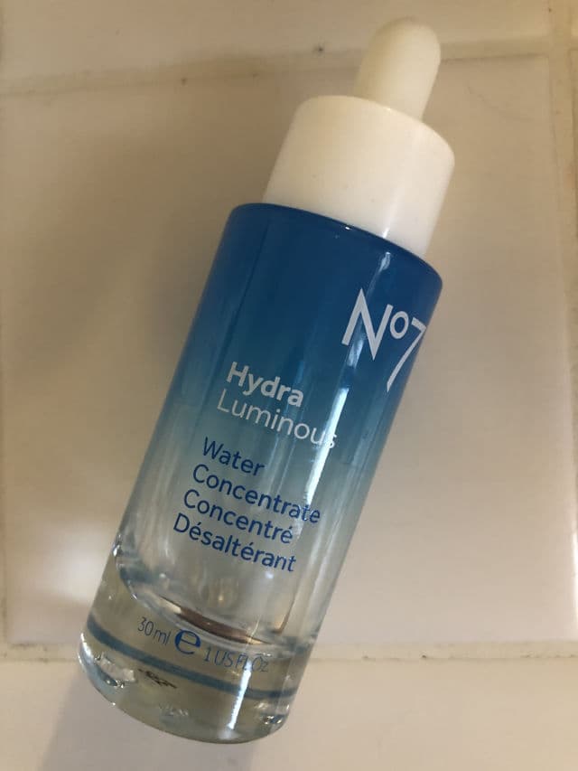 No7 HydraLuminous Water Concentrate review photo by mayjean